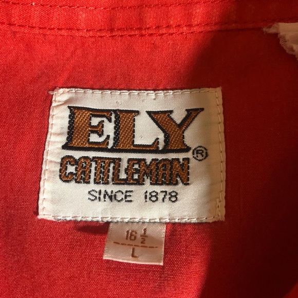 Ely Cattleman Pearl Button Western Shirt - Picture 4 of 5